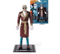 BendyFigs The Noble Collection Universal Monsters Invisible Man - 7.5in (19cm) Noble Toys Bendable Figure - Quality Posable Collectible Doll Figures with Stand
