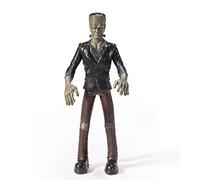 BendyFigs The Noble Collection Universal Monsters Mini Frankenstein - 5.5in (14cm) Noble Toys Miniature Bendable Figure Posable Doll Figures