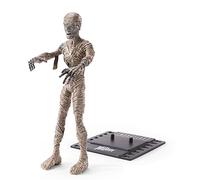 BendyFigs The Noble Collection Universal Monsters Mummy - 7.5in (19cm) Noble Toys Bendable Figure Posable Collectible Doll Figures with Stand