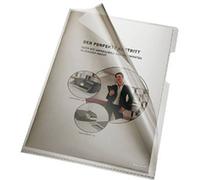 Bene Leitz Pochette transparente 205000GR DIN A4 PVC dur 0.15 mm gris 205000GR 100 pc(s)
