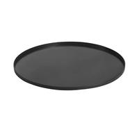 BENE ON FIRE Plaque de sol pour brasero Ø 70 cm | Support rond en acier noir 5,5 kg | Résistant à la chaleur protège la surface contre les braises et les cendres | Stable résistant aux intempéries |