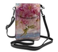 Beneath the Cherry Blossoms Petit sac à main pour téléphone portable pour femme compact, tendance et fiable pour un usage quotidien