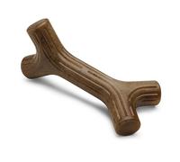 Benebone Bacon Stick Durable Dog Chew Toy for Aggressive Chewers, Real Bacon, Made in USA, Large