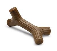Benebone Jouet à mâcher Indestructible pour Chiens agressifs, Durable et résistant, véritable saveur Bacon, pour Chiens de Taille Moyenne, fabriqué aux États-Unis.