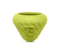 Benebone Bounce Cone en Caoutchouc Naturel, Jouet à friandises, M/L | Caoutchouc naturel, roulement imprévisible, à remplir de friandises, congeler pour le repas, lave-vaisselle, durable