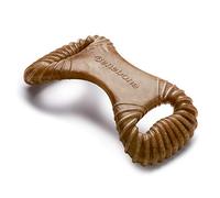 Benebone Dental Durable Dog Chew Toy for Aggressive Chewers, Dog Toys for Aggressive Chewers, Real Bacon, Made in USA, Medium