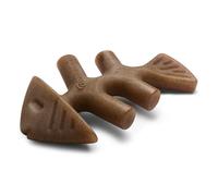 Jouet à mâcher pour chien Benebone Fishbone Marron S