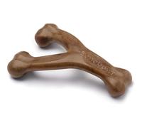 Benebone Jouet à mâcher Wishbone pour chien, bacon réel, petit | Durable, Pour gros mâcheurs, Fabriqué aux USA, Os pour chiens, Longue durée, Une taille pour chaque chien, Les occupe