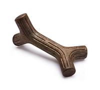 Benebone Jouet à mâcher Durable pour Chien agressif, véritable Bacon, géant, fabriqué aux États-Unis.