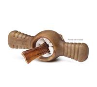 Benebone Pawplexer Jouet à mâcher interactif et Distributeur de friandises pour Chien, résistant et Stimulant, fabriqué aux États-Unis, Taille Petite, véritable saveur de Bacon