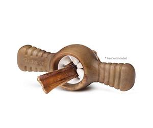 Benebone Pawplexer Jouet à mâcher interactif et Distributeur de friandises pour Chien, résistant et Stimulant, fabriqué aux États-Unis, Taille Petite, véritable saveur de Bacon