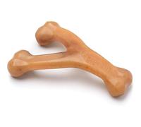 Benebone Wishbone Du Vrai Poulet moyen Jouet à mastiquer résistant pour les chiens mâcheurs compulsifs, fabriqué aux États-Unis
