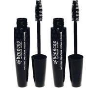 Benecos - Cosmétiques Naturels - Mascara - Volume Végétalien - Sans Gluten - Noir Magique (Lot De 2)