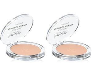 Benecos - Cosmétiques Naturels - Poudre Compacte - Pressé - Mat - Vegan - Fair (Lot de 2)