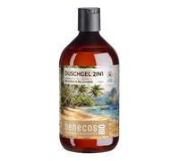 Benecos Gel douche 2 en 1 coco et citron vert, édition été, 500 ml
