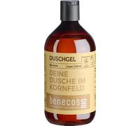 benecos Gel douche bio à l'avoine bio - Votre douche dans le champ de panier - Végétalien - Plastique recyclé