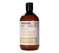 benecos Gel douche bio à l'avoine bio - Votre douche dans le champ de panier - Végétalien - Plastique recyclé