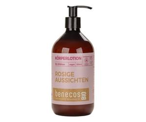 Benecos Lotion Corporelle Rose Musquée 500ml