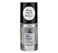 benecos - natural beauty - Happy Nail Polish Top Coat - 20-Free - Perméable à l'Eau - 5 ml- Cristal