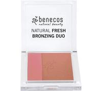 Benecos Natural Cosmetics Fresh Bronzing Duo Pressed 2in1 Bronzer Vegan Ibiza Nights 8g