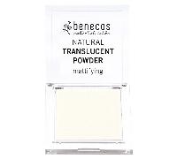 Benecos Poudre translucide mat – Solide, sans talc, végétalien