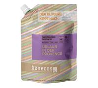 benecos Recharge de gel douche bio - Lavande - Vacances en provence - Végétalien - Plastique recyclé