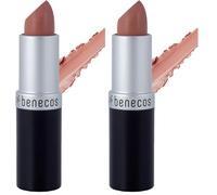 Benecos - Rouge à Lèvres Naturel Mat Muse (Lot de 2)