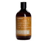 benecos Shampooing bio unisexe à la bière bio - Sept bières sont également un shampooing - végétalien - plastique recyclé
