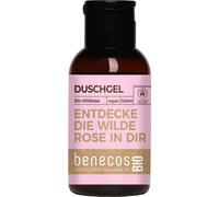 Gel de douche Benecos Wildrose, mini taille, 50 ml (1)