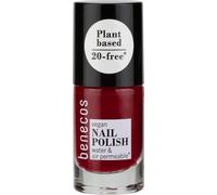 Benecos Vernis à Ongles Cherry Red 5ml Vegan - Effet Brillant