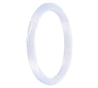 BENECREAT 10 m Rouleau de Désossage en Plastique, 4mm Bandes de Corset en PP, Sangles Rondes Blanc pour Lingerie, Soutien-Gorge, Accessoires de Couture, Fournitures de Bricolage pour Robe de Mariée