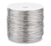 BENECREAT 140m 0.6mm/23 Gauge Fil Perlé Queue de Tigre, Fil de Perles de Bijoux Artisanaux en Acier Inoxydable pour L'Artisanat, Fabrication de Bijoux, Cadre de Sculpture