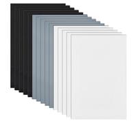 BENECREAT 15 pièce de Réparation pour Bateau Pneumatique Patch PVC Imperméable Autocollant de 20x13cm pour Radeaux Kayaks Canoës Piscine 3 Couleurs