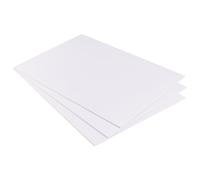 BENECREAT 3 Feuilles 300x400mm/11.9x15.7pouce Panneau de Mousse Blanche, Carton Mousse pour L’Art, 3mm Panneaux de Mousse pour D'Affichage d'art de Modélisation