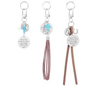 BENECREAT 3 Styles Accessoire de Selle, Ensemble de Bijoux pour Cheval, Design à Formes Variées, Charme de Protection Équestre avec Fermoirs à Pivot pour les Passionnés d'Équitation