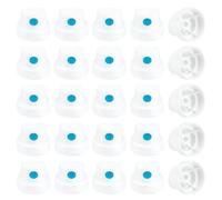BENECREAT 30 Pcs Bouchons de Peinture en Aérosol, Capuchons de Rechange pour Peinture en Aérosol Bleu Ciel Profond, Buses de Pulvérisation en Plastique PE Compatibles pour Graffiti Street Art