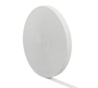 BENECREAT 33 Yards/30 mètres 15mm Large Bande élastique en Tricot Bande élastique Plate Extensible pour Bricolage Projet de Couture Fabrication de Bande de Taille, Blanc