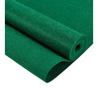 BENECREAT 3mx40cm Feuille de Tissu en Feutre Vert Non Tissé Rouleau Rembourrage pour Coussin, Artisanat de Bricolage, Patchwork Couture - Épaisseur 0.9mm