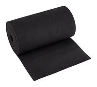 BENECREAT 4 m Rouleau de Feuilles de Mousse EVA Noir Bandes D'Étanchéité en Mousse de 20cm de Large pour Fournitures D'Art et D'Artisanat Costumes de Cosplay et Décorations de Maison Épaisseur de 2mm
