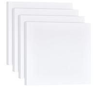 BENECREAT 4 panneau Carré en Mousse XPS Plaques de Mousse Isolante pour Loisirs Créatifs Modelage Artistique et Isolation Thermique 30x30x2cm