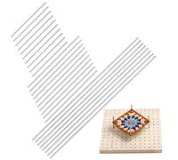 BENECREAT 50 Pcs Barre Solide en Acier Inoxydable 304, Barre de Tiges Rondes en Métal de 100 mm 150 mm 300 mm, Tiges d'arbre Solides en Métal de Diamètre 3mm pour Le Artisanal, Travail des Métaux