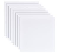 BENECREAT 8 panneau de Mousse Blanche de 30x30cm Panneau D'Affichage Carré en Mousse PVC de 2mm pour Montage Artisanat Art Afficher Présentation et Projets