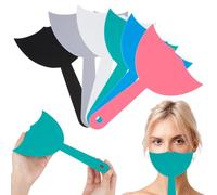 BENECREAT Accessoire Photo pour Faux Cils en Acrylique de 6 couleur Accessoire Photo pour Technicienne en Extensions de Cils Idéal pour les Réseaux Sociaux 21.5x15x0.3cm