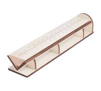BENECREAT Berceau de Perforation pour Reliure en Bois de Dentelle Ancienne avec Guide de Perçage Outil de Reliure de Livre de 334x65.5x61.5mm à Utiliser pour Créer des Kits D'Échantillons