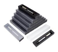 BENECREAT Coffret Cadeau pour Stylo à Bille Noir avec Coussin 36 pièce Présentoir à Stylos en Carton de 180x42x21mm pour Montres des Stylos Colliers Bracelets