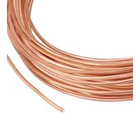 BENECREAT Fil de Cuivre Massif de 10 m Fil de Cuivre Souple Rond de 1.6mm Fil de Cuivre Pur pour la Fabrication de Bijoux Emballage de Pierres Précieuses Artisanales