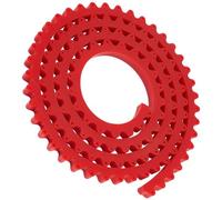 BENECREAT Guide de Bord de Routeur de 2 m Guide des Gabarits de Courbes Flexibles Outil de Contour à Forme Fixe pour la Fabrication de Patrons de Courbes en Bois(Rouge)