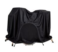 BENECREAT Housse anti-poussière pour batterie, housse de protection imperméable et anti-poussière en tissu Oxford pour la protection du kit de batterie, utilisation sur scène, 2.5x2m