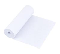 BENECREAT Rouleau de Feutre WhiteSmoke de 3 m Tissu en Feutre Non Tissé de 24cm de Large Tissu en Feutre Artisanal pour Patchwork Couture Décoration Bricolage Épaisseur de 1mm