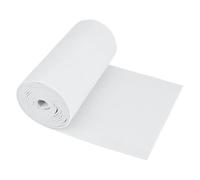 BENECREAT Rouleau de Feutre WhiteSmoke de 3 m Tissu en Feutre Non Tissé de 24cm de Large Tissu en Feutre Artisanal pour Patchwork Couture Décoration Bricolage Épaisseur de 3mm